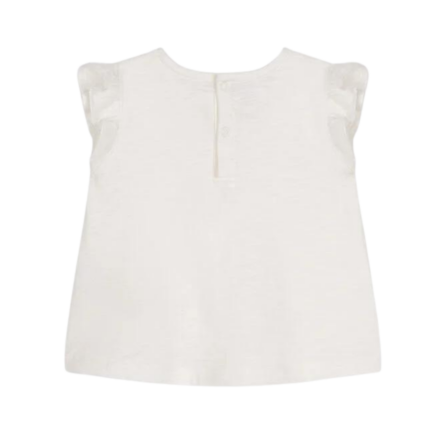 Petit Bateau - T-Shirt mit Rüschen