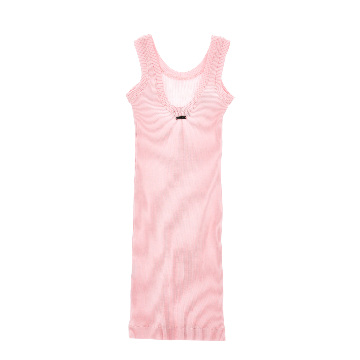 MONNALISA - Geripptes Viskosekleid eng geschnitten
