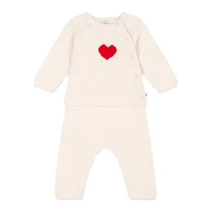 Petit Bateau - 2-teiliges Set aus Pullover und Hose