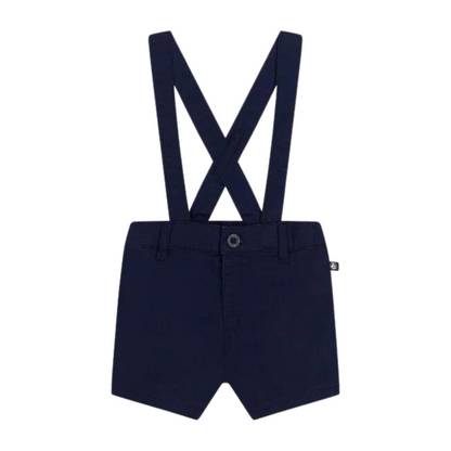 Petit Bateau - Kurze Hose mit Hosenträgern