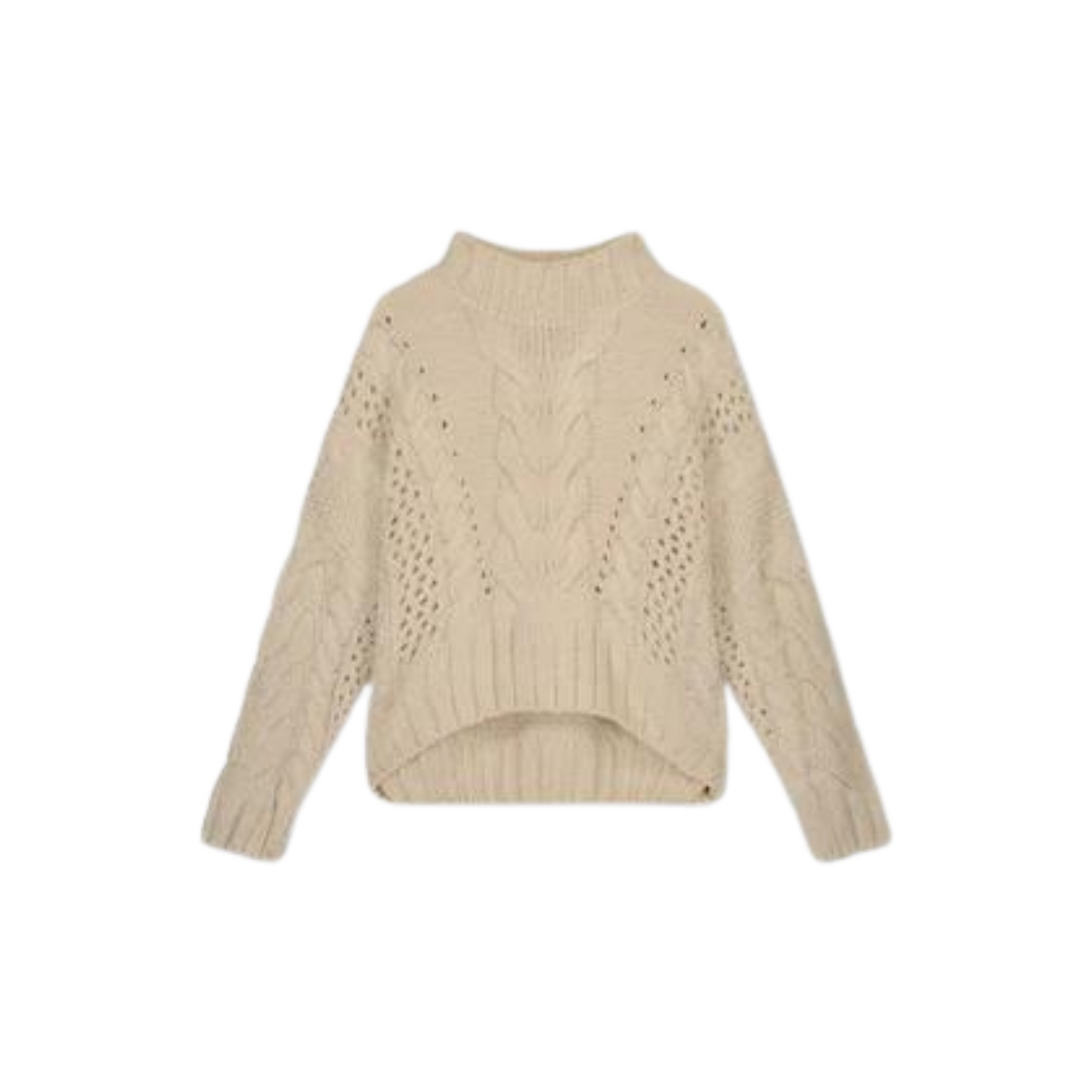 Rino & Pelle - Strickpullover mit Zopfmuster