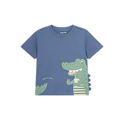 Mayoral - T-Shirt mit Krokodil