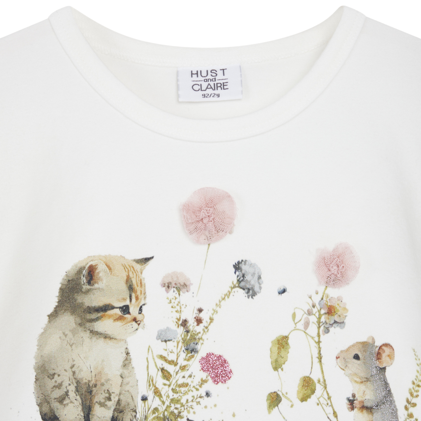 Hust and Claire - Langarmshirt mit Katze