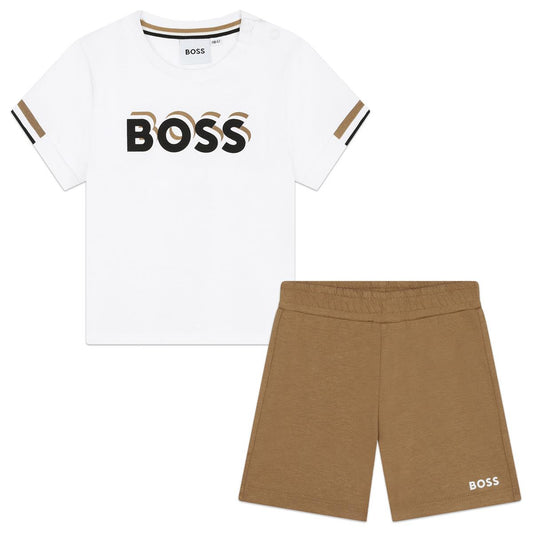 Hugo Boss - 2-teiliges Set aus T-Shirt und Bermudashorts