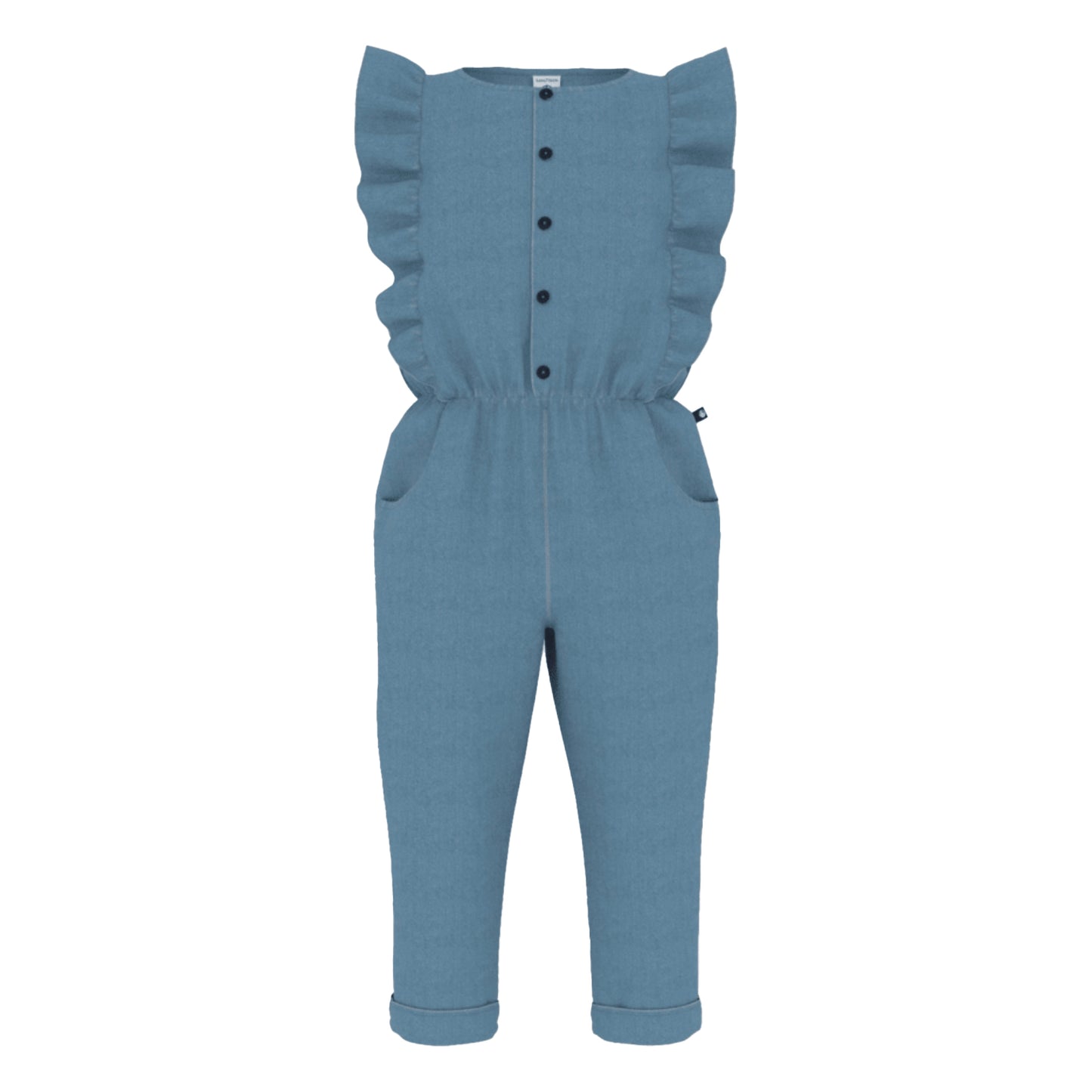 Petit Bateau - Jumpsuit mit Rüschen