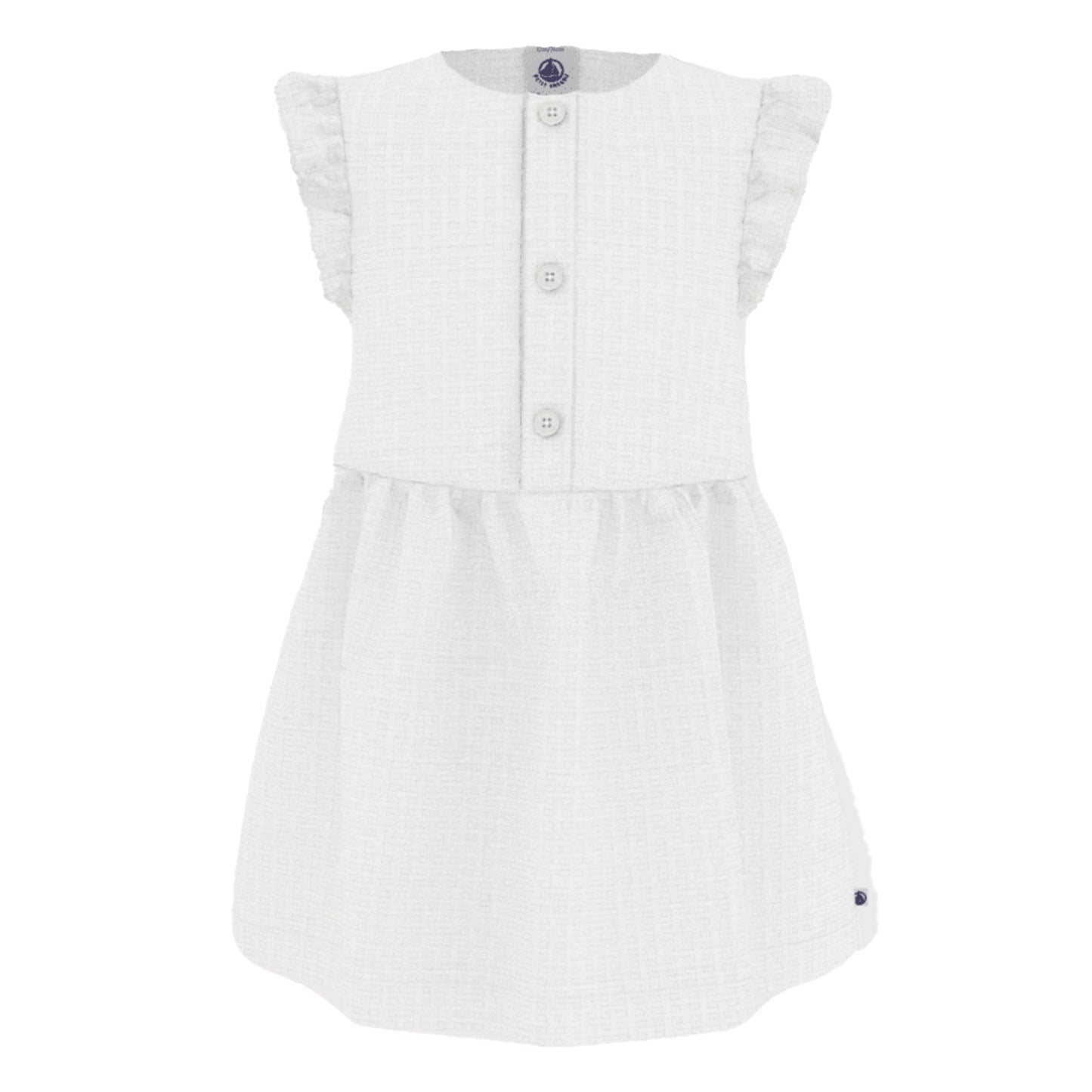 Petit Bateau - Kleid mit Knopfleiste