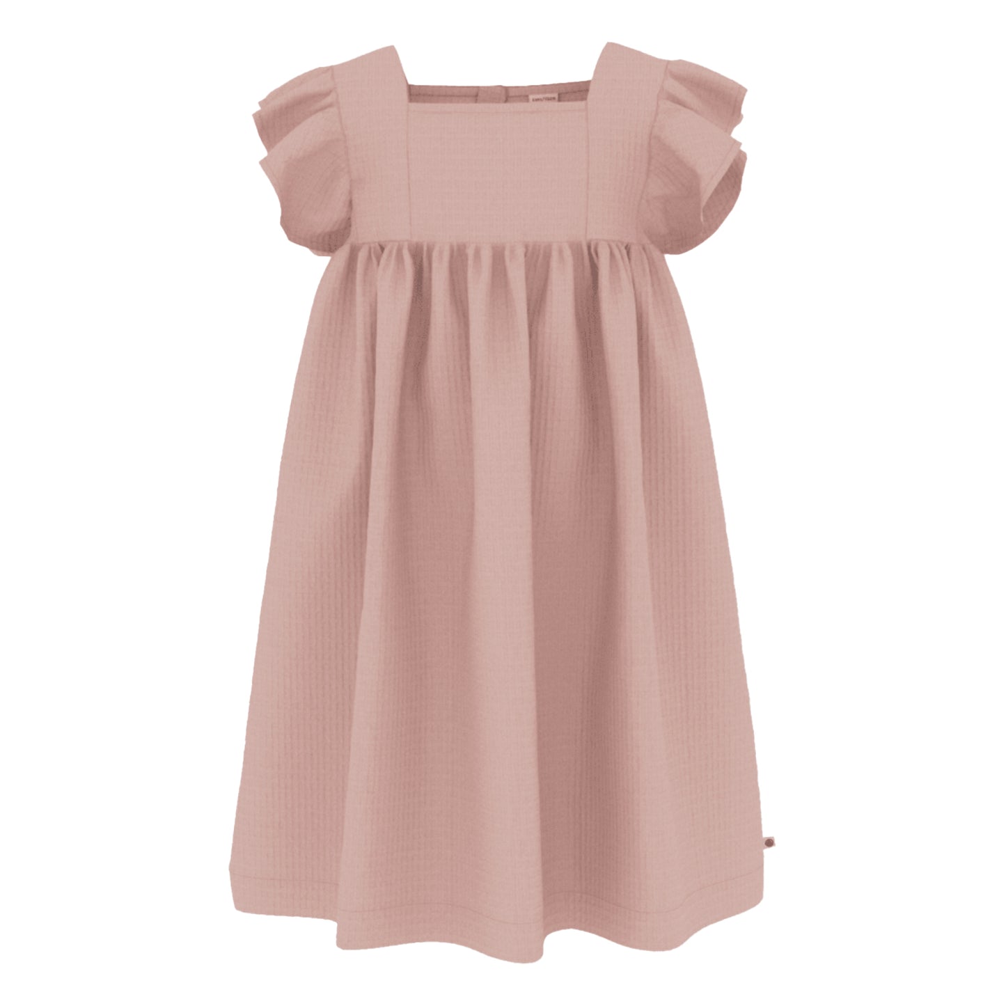 Petit Bateau - Kleid mit Rüschenärmeln