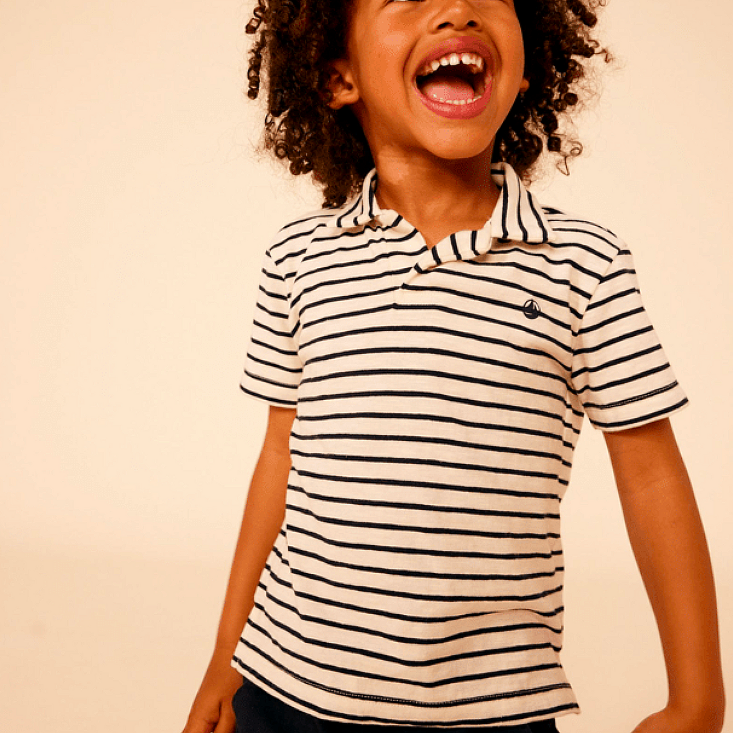 Petit Bateau - Poloshirt gestreift