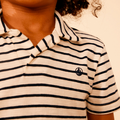 Petit Bateau - Poloshirt gestreift