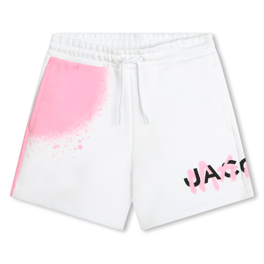 Marc Jacobs - Sweatshorts mit Farbklecksen und Logo-Print