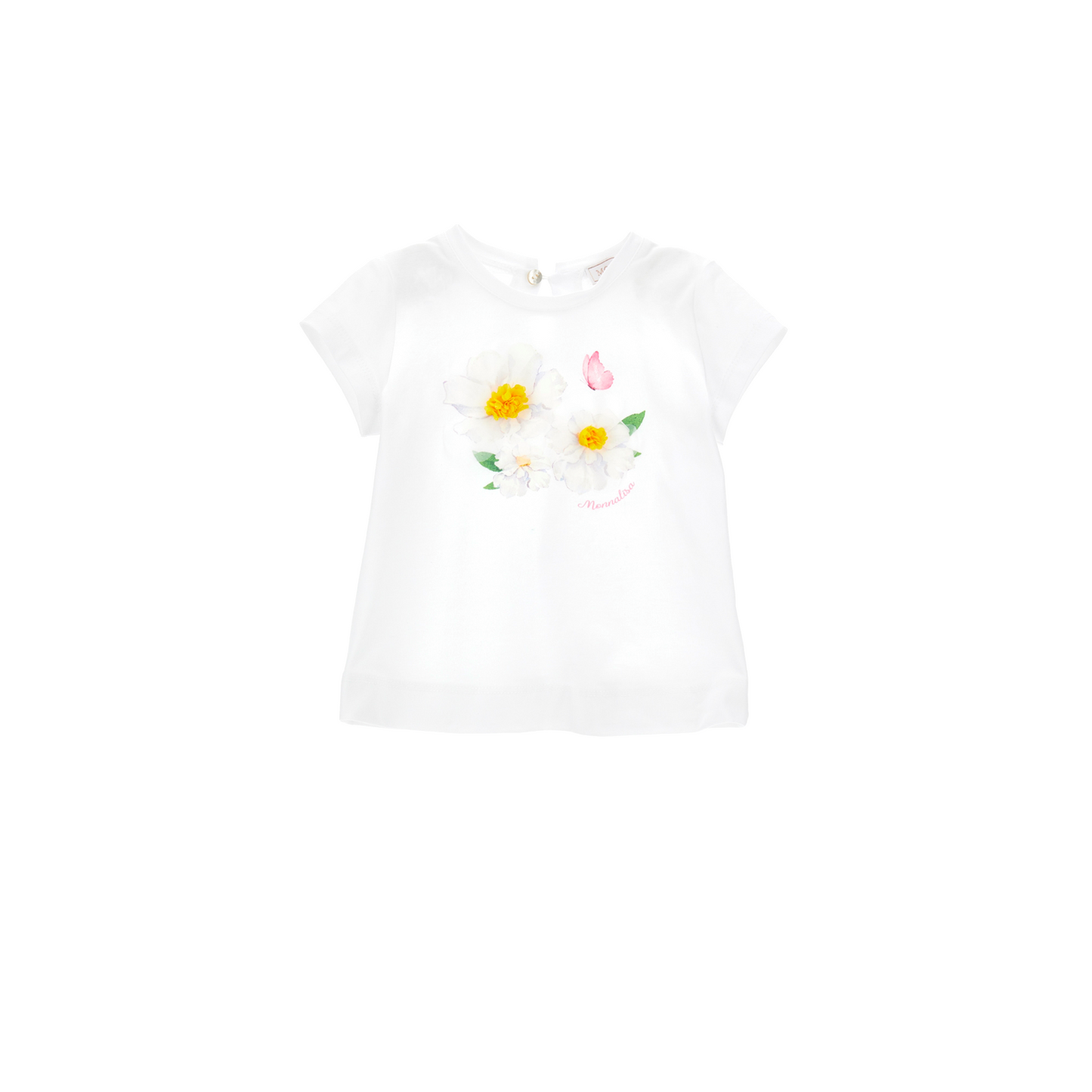 MONNALISA - T-Shirt mit 3D-Blumenprint