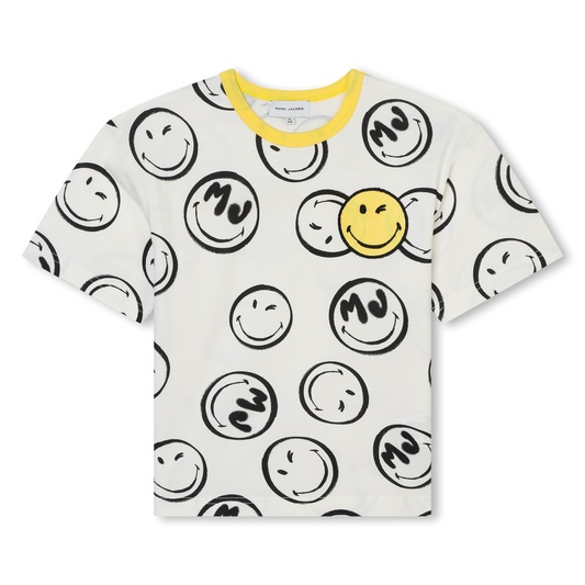 Marc Jacobs - T-Shirt mit Smiley-Print